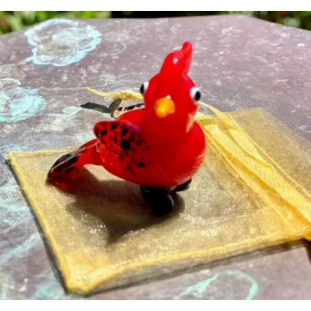 Glass Cardinal - Mini