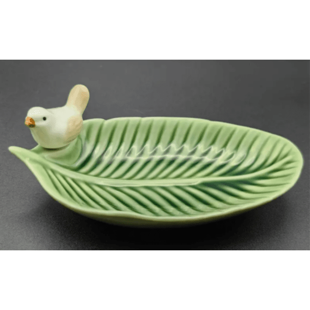 Bird Trinket Dish - Green