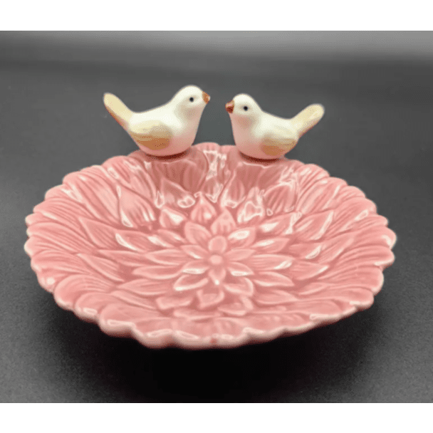 Bird Trinket Dish - Pink