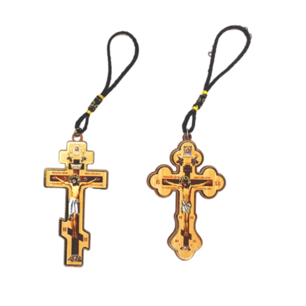 Small Hanging Wooden Cross - Varied Styles