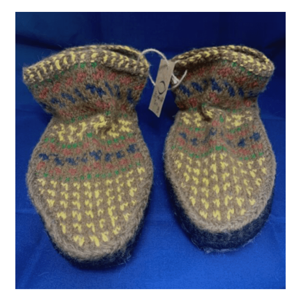Georgian Handmade Woolen Slippers (XXL)