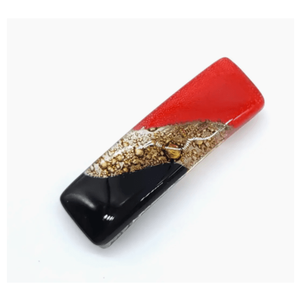 Glass Barrette - Small