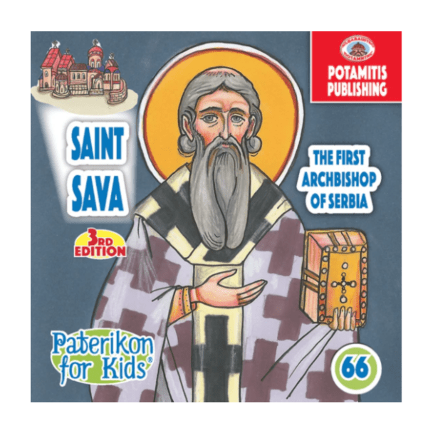 Saint Sava the First Archbishop of Serbia (Paterikon for kids #66)