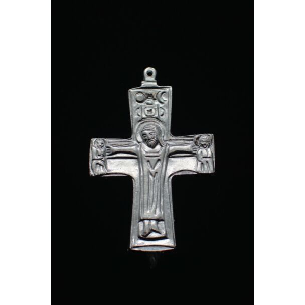 Bronze silver-plated Syro-Palestinian pectoral Cross